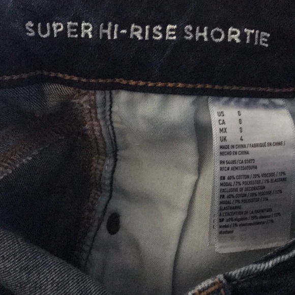 AEO super high rise shortie - Picture 3 of 4